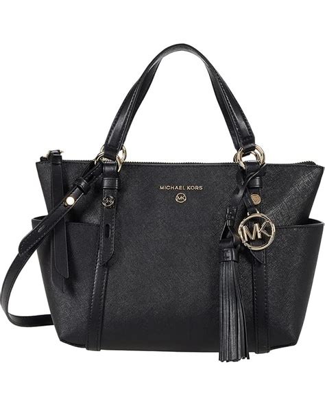 michael kors zip top leather tote|Michael Kors sullivan tote small.